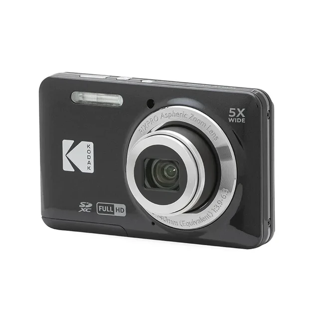 KODAK PIXPRO FZ55-RD 16MP Digital Camera 5X Optical Zoom 28mm Wide Angle  1080P Full HD Video 2.7