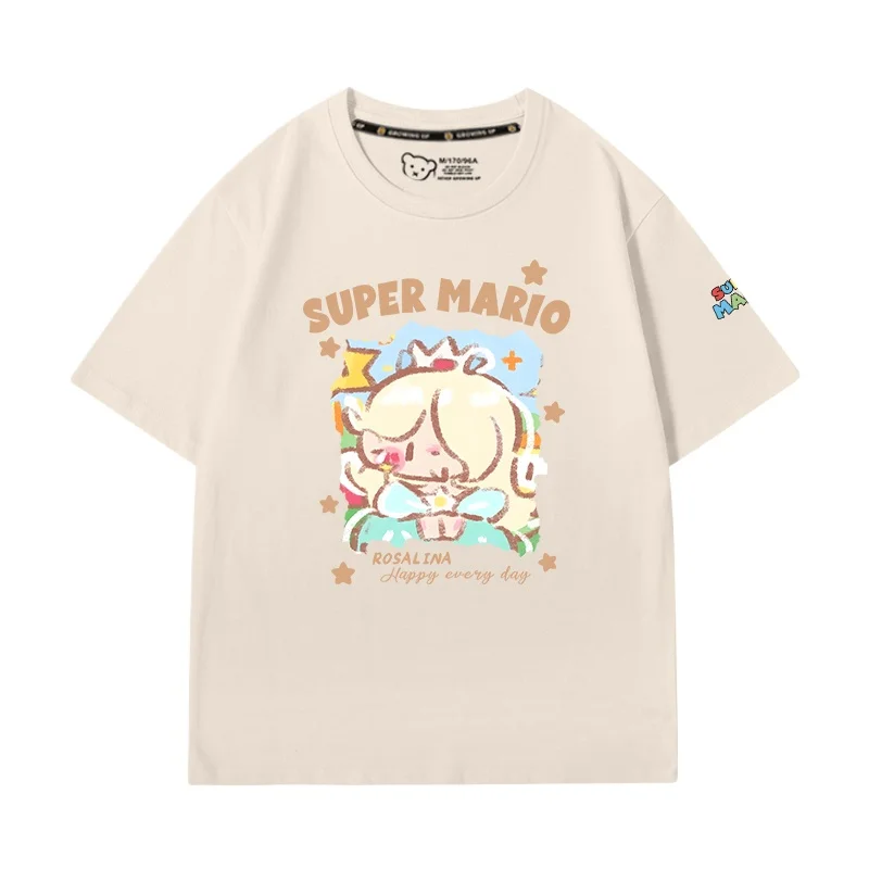 تي شيرت MINISO Super Mario Galaxy Princess Brigitte Game بأكمام قصيرة #1