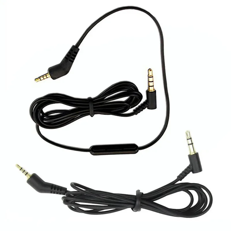 

3.5mm to 2.5mm cable headset replacement line microphone recording line volume control line Suitable for BOSE QC3 headphone