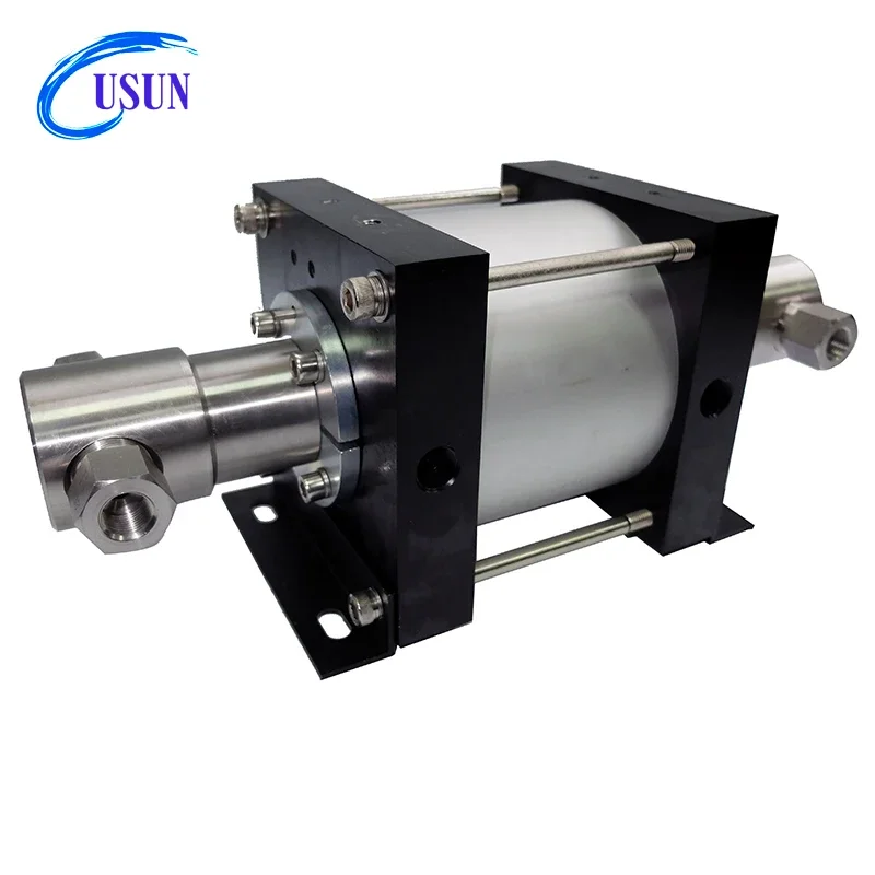 USUN Model: XT25 25:1 rato 150-200 Bar output air-driven water pump for pressure testing