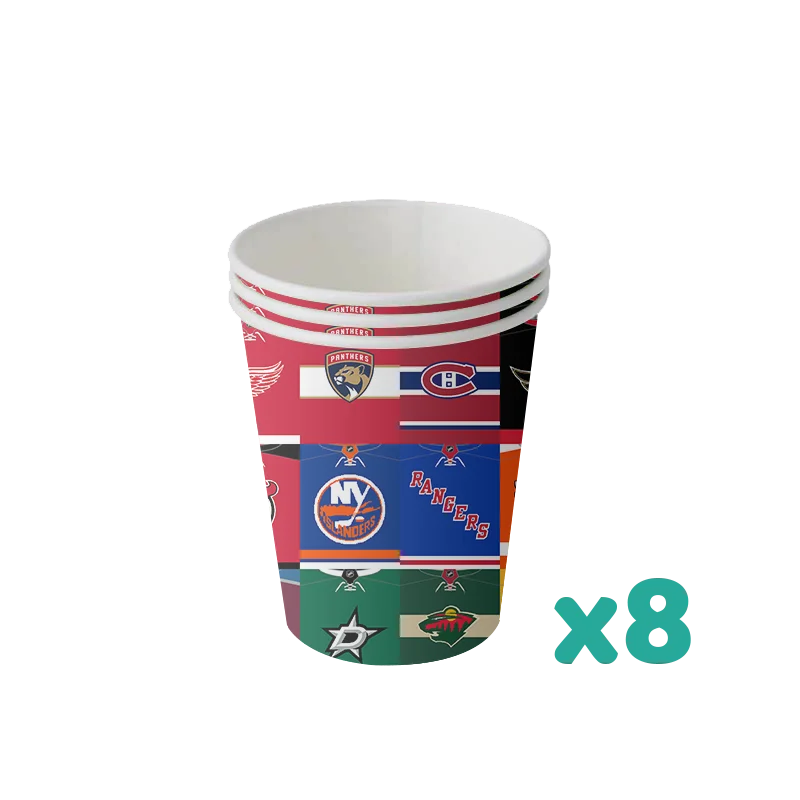 Ice Hockey Birthday Party Decorations Ice Sports Theme Supplys Banner Cups Plates for Kids