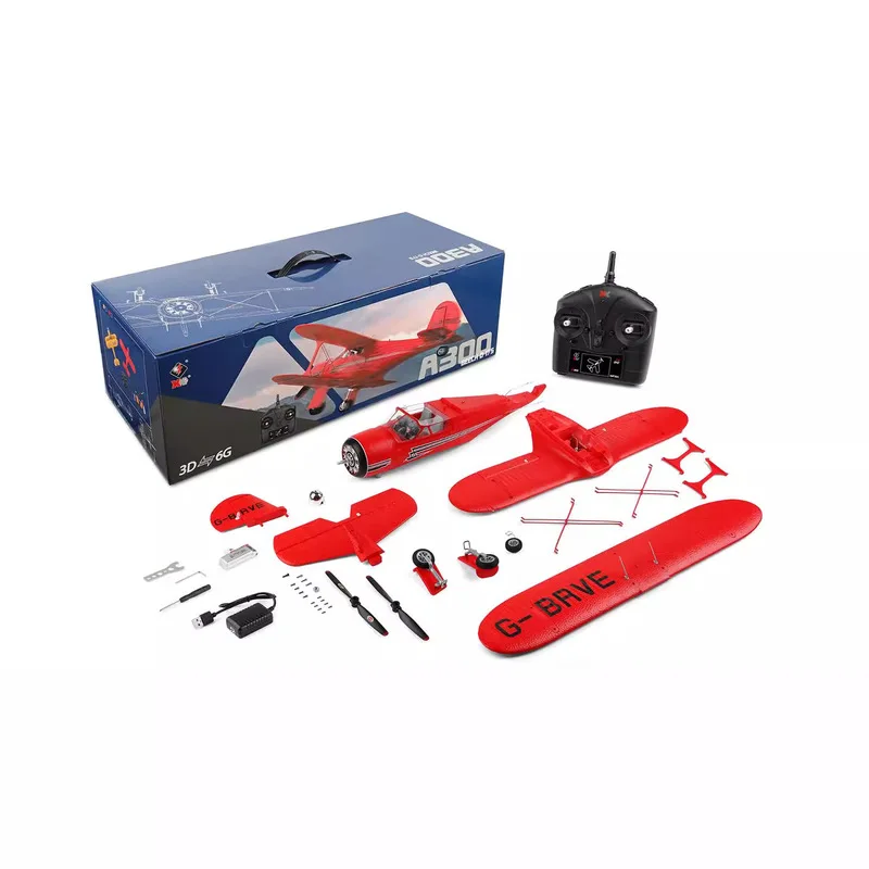 

A300 remote-controlled aircraft fixed wing four channel dual wing glider electromechanical model toy airplane