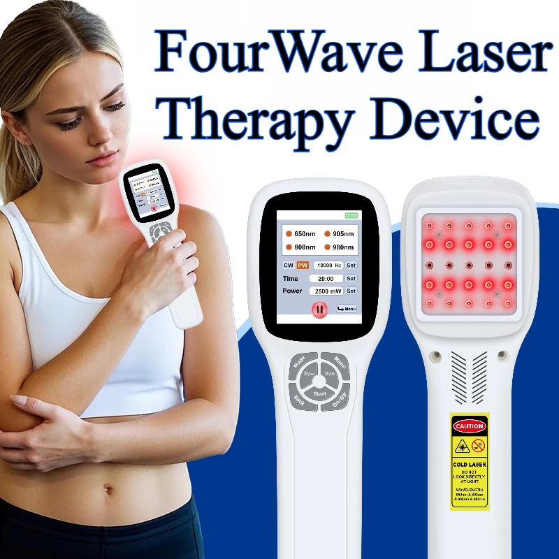 ZJZK Cold LLLT Photobiomodulation Laser Therapy 650nm 808nm 905nm 980nm MLS forOsteoarthritis Neuropathy Deep Tissue Pain Relief