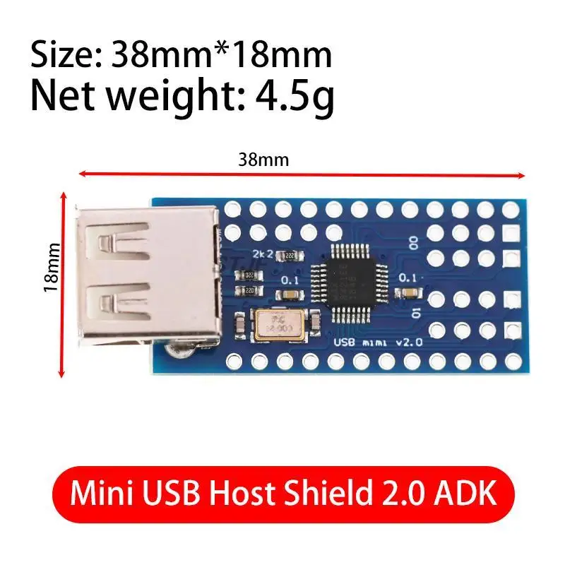 Mini USB Host Shield 2.0 ADK SLR development tool