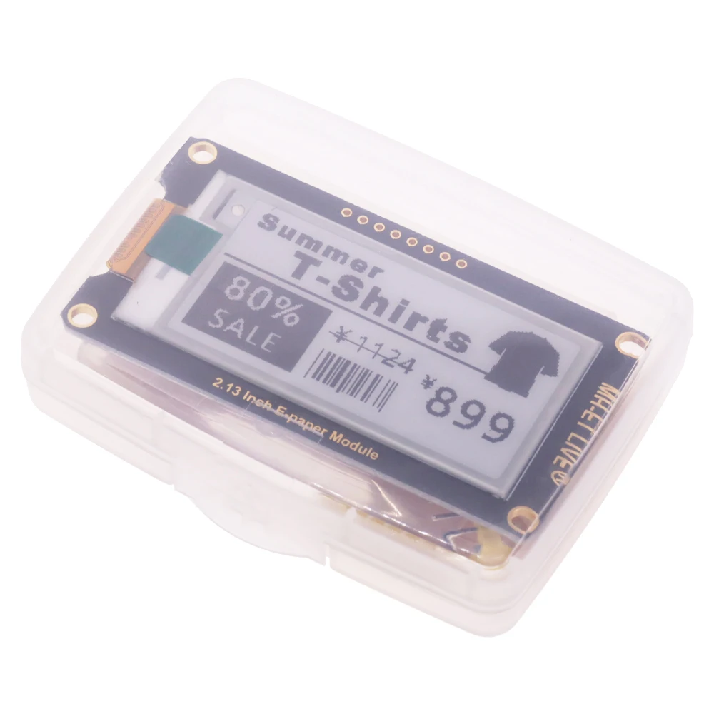 Imagem -06 - E-ink Eink Display Screen Módulo E-paper Suporte Spi Arduino Uno Stm32 pi de Framboesa Esp32 29 29