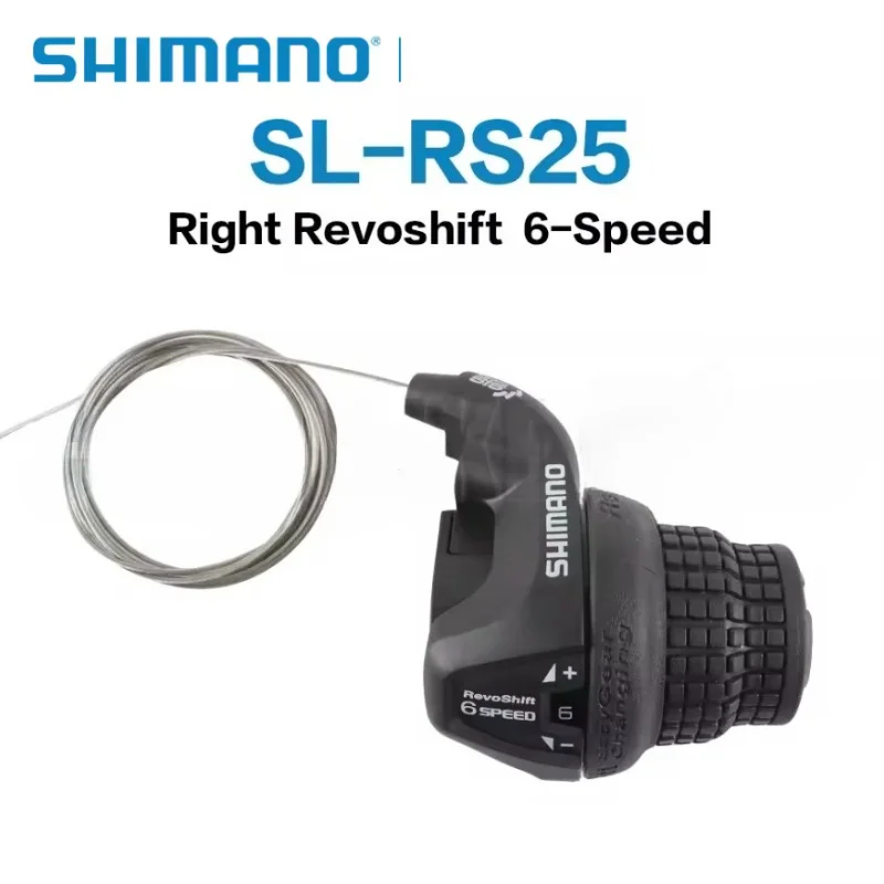 Shimano Tourney SL RS25 Revoshift Grip Bike Twist Shifter Lever 3*6s 3*7s 18S 21s Bicycle Comb with Grips RS35 as RS31 RS36 view 4