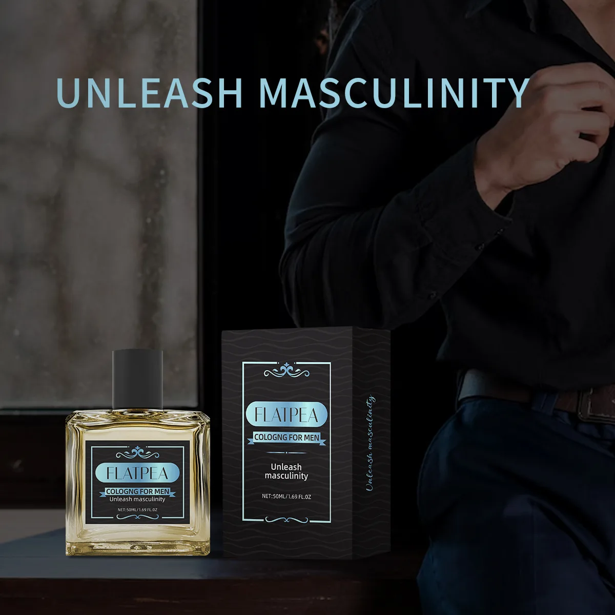 Popular Men's Cologne Pheromone Perfume Woody Perfume 50ml Alcohol-free Perfumes for Men Original