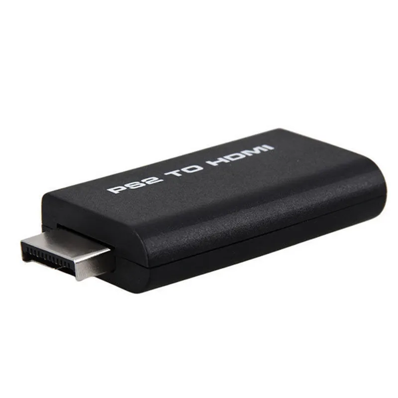 Konwerter PS2 na HDMI linia HD Adapter Audio wejście AV na HDMI z 3.5mm sygnałem Audio/wideo kabel wyjściowy do wyświetlacza PS2 HDTV