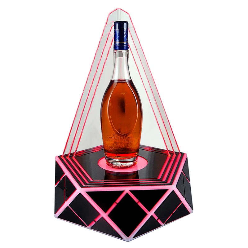 Wine Base Foreign Wine Luminous Base Bar Supplies KTV Creative Wine Holder Wine Rack Wine Rack Display Stand