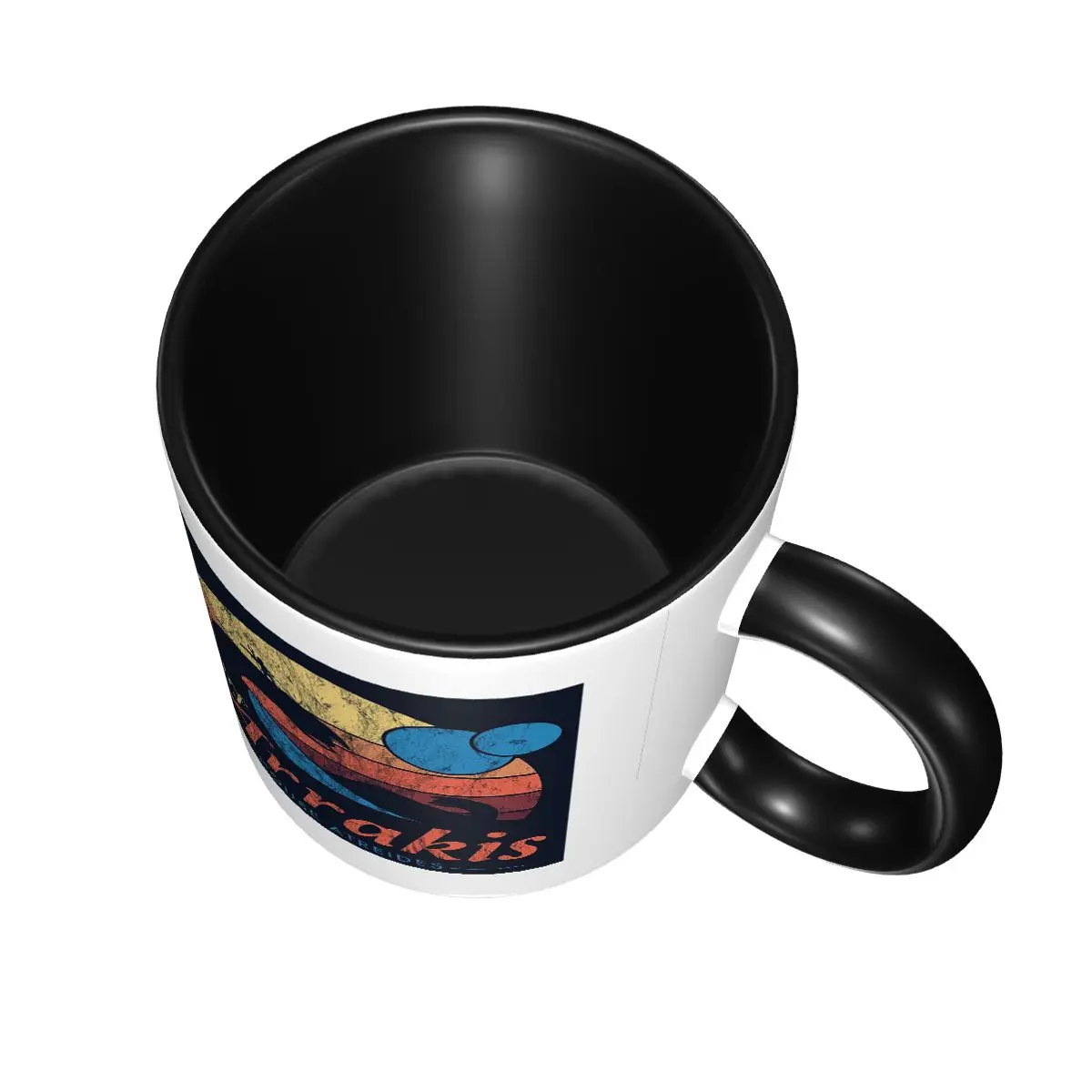 Visit Arrakis Distressed Surf Dune Sci Fi Mug Funny Ceramic Coffee Cups Tea Mugs Milk Cup Drinkware Gifts for Friends