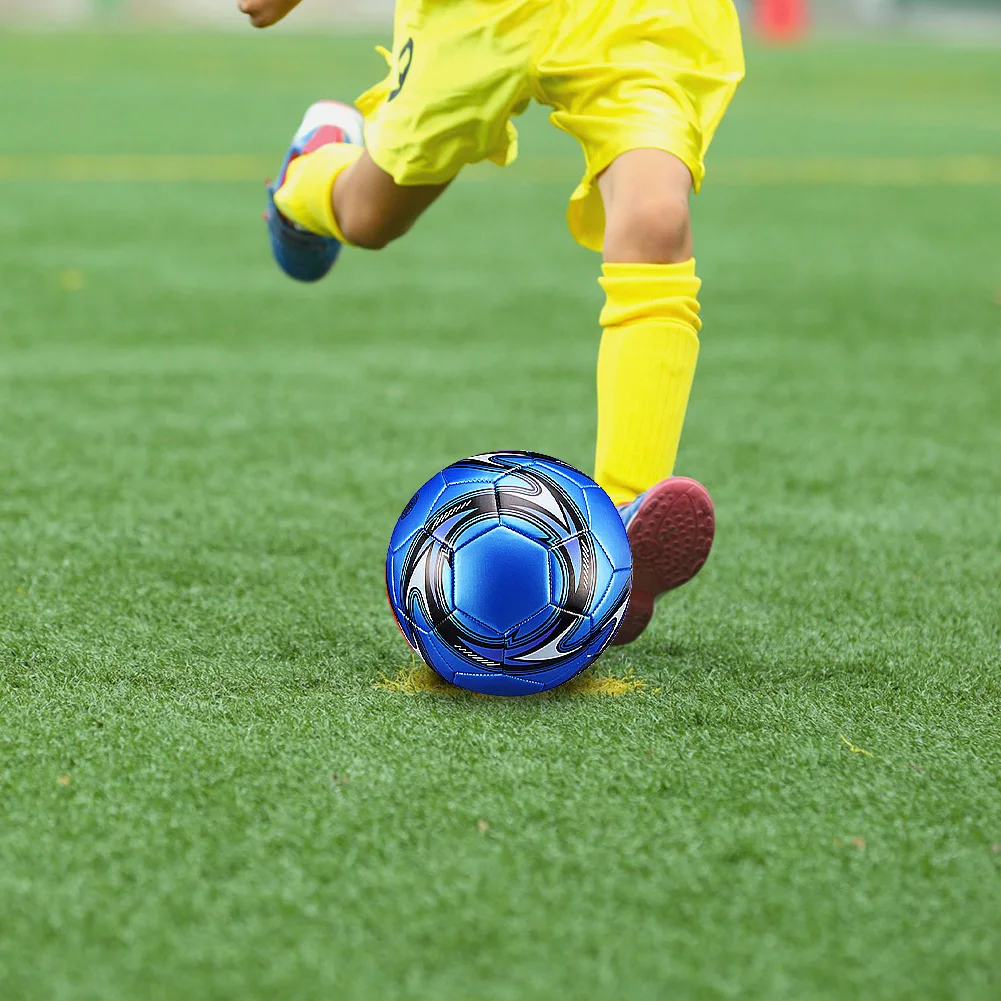 크기 5 기계 스티치 축구 방수 원활한 축구 공 PVC 스포츠 경기 게임을위한 전문 축구 공