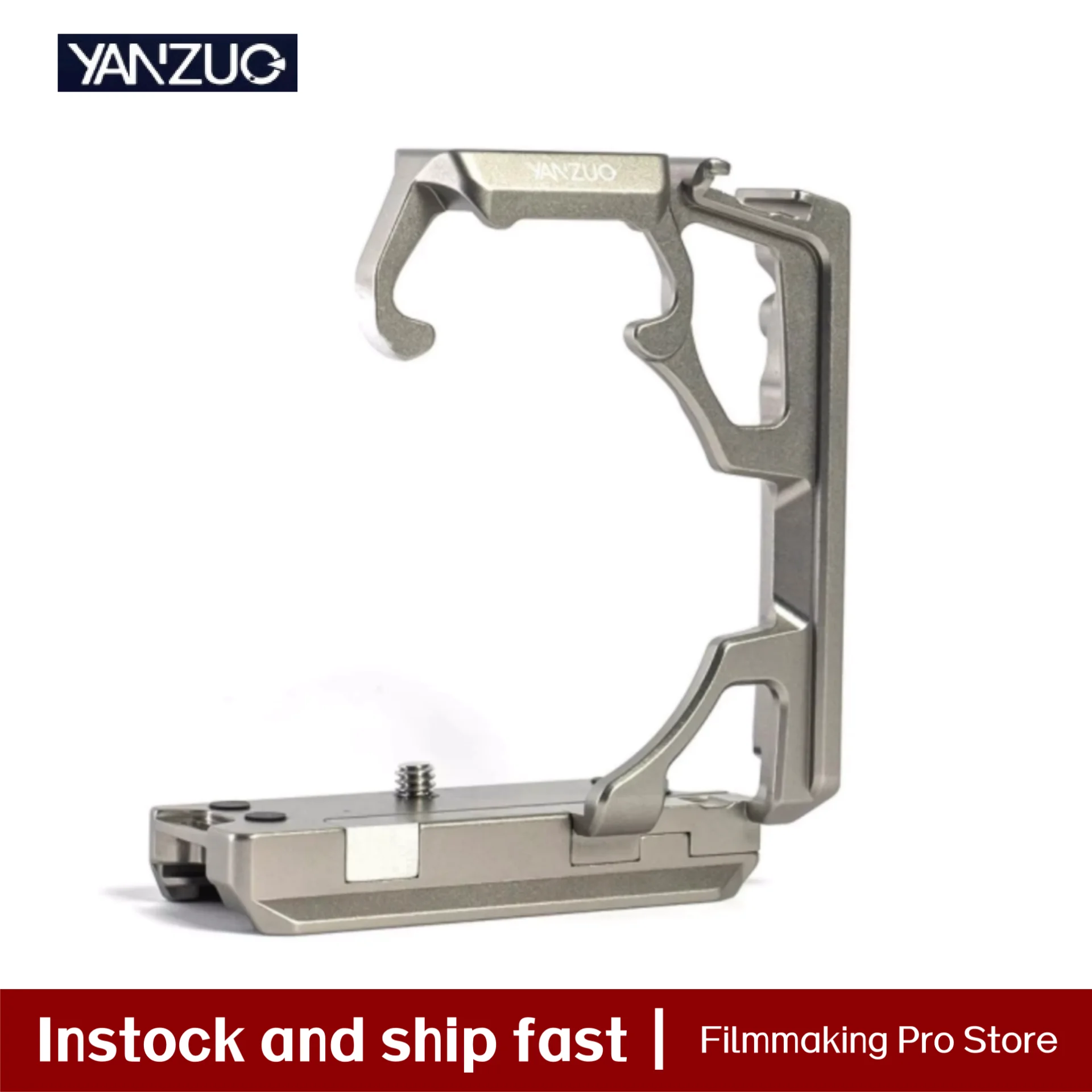 YANZUO Gh5 Camera Cage For Panasonic LUMIX GH5 Camera for Horizontal Vertical Shooting Aluminum alloy  Cage