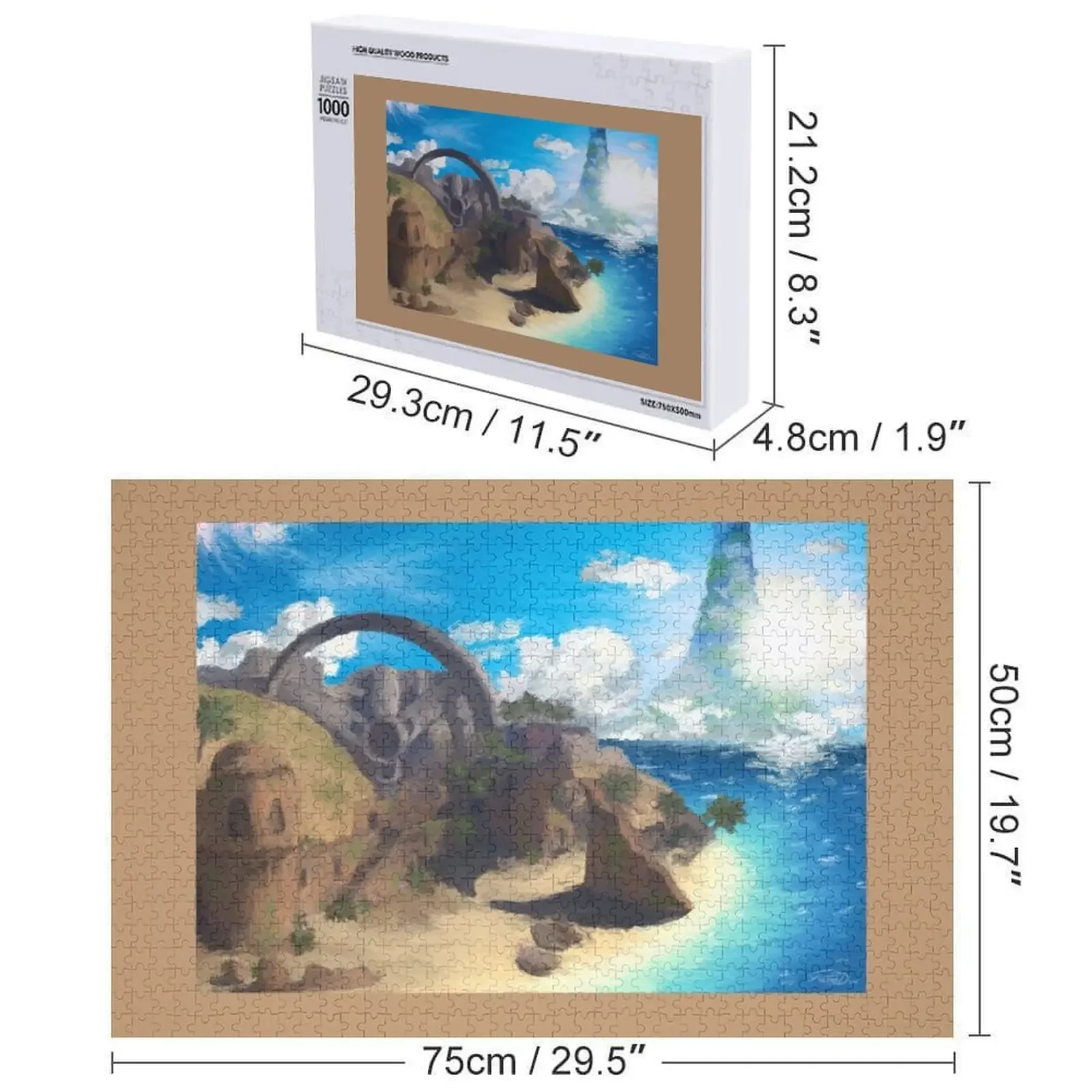 Пазл-пазл «импрессионист» Последний курорт, персонализированный для детей, персонализированный пазл с подарками для детей