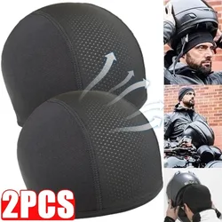 1/2pcs Motorcycle Helmet Inner Cap Hat Quick Dry Breathable Hat Racing Cap Under Helmet Beanie Cap Motocross Motor Helmet Hat