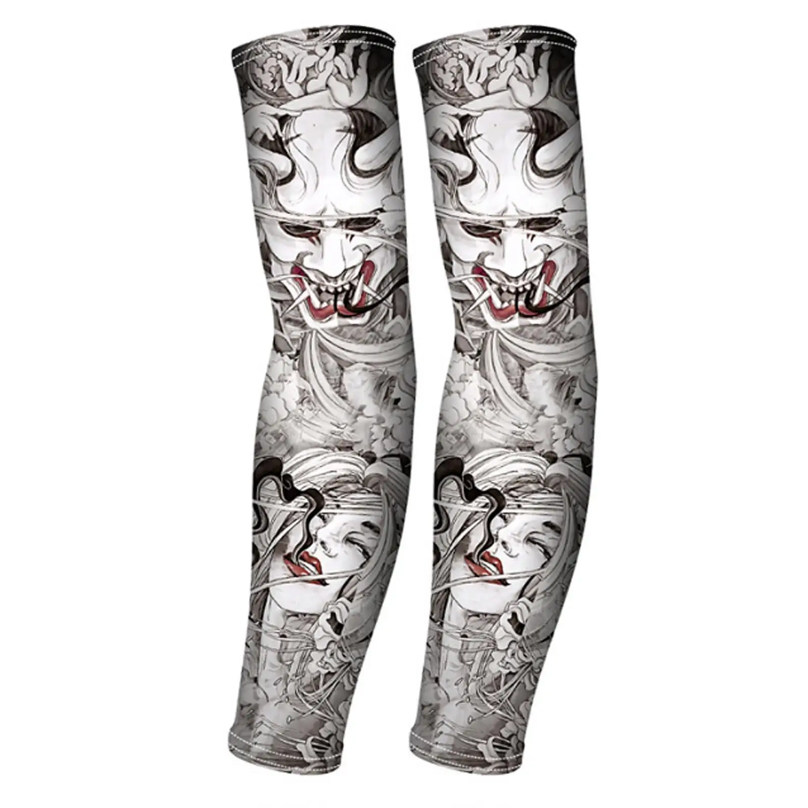 

Ice Silk Tattoo Arm Sleeves for Sun Soft Lightweight Comfortable for men Women Perfect for rock Climbing Outdoor