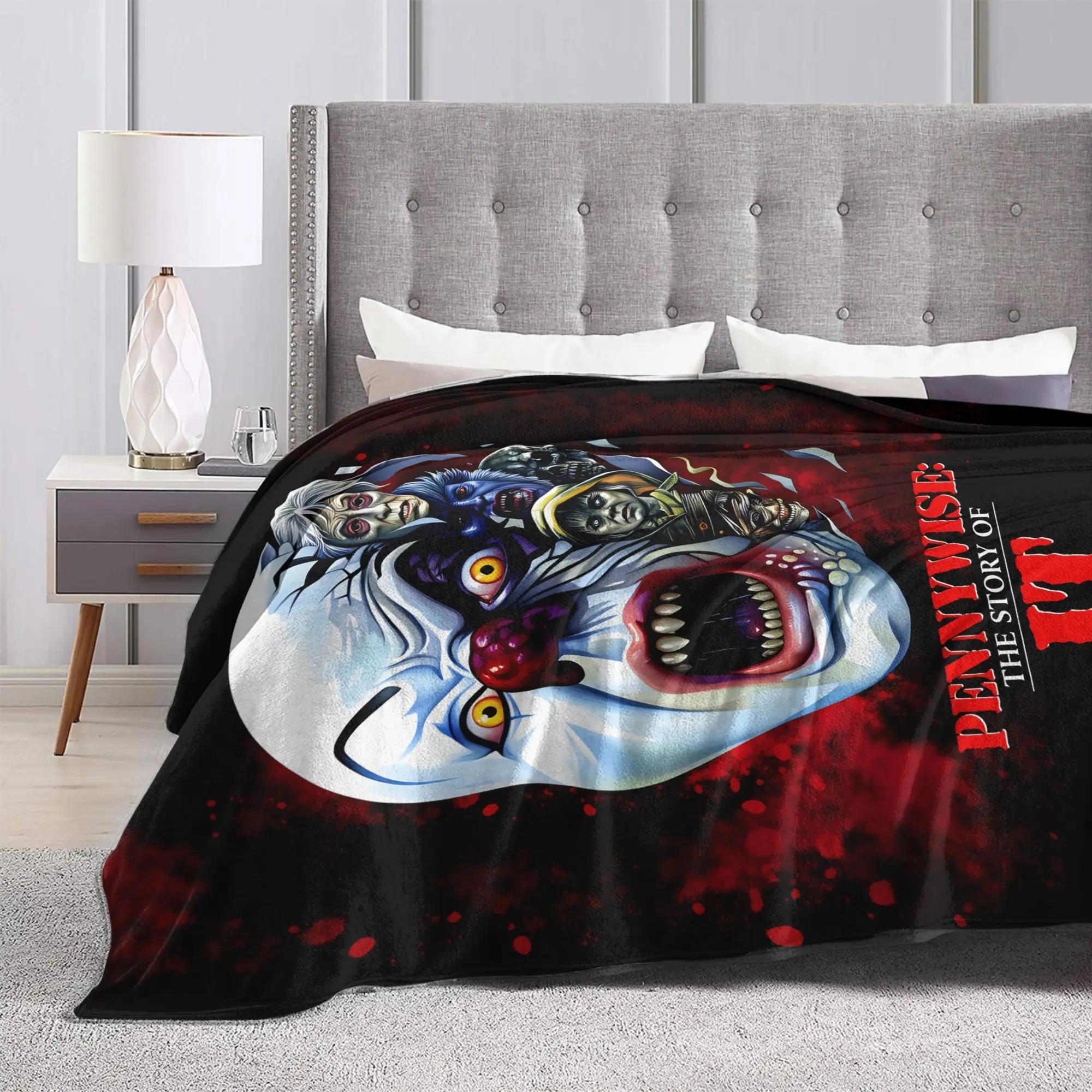 تكنولوجيا المعلومات مرحبا بكم في ديري 2025 الفانيلا البطانيات سوبر لينة رمي بطانية لغرفة النوم الاتجاه الزخرفية المفرش أريكة غطاء سرير