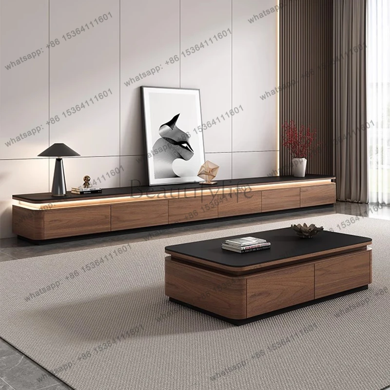 Universal Mobile Tv Stands Living Room Modern Luxury Display Tv Table Drawers Designer Wood Organizer Muebles Home Furniture