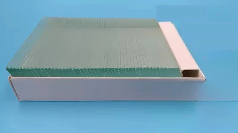 Spreader Slide High Flatness Blood Smear Bone Marrow Smear Prep Microscope Glass Slide Histology Hematology Lab Consumables