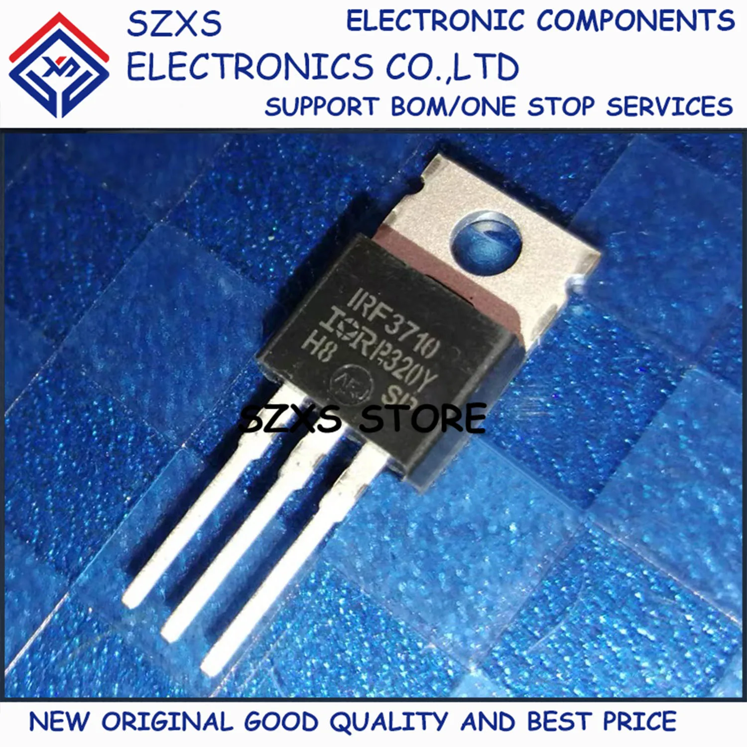 

New Original 10Pcs IRF3710 IRF3710PBF TO-220 100V 57A MOSFET Field Effect Transistor In Stock Electronic Components Good Quality