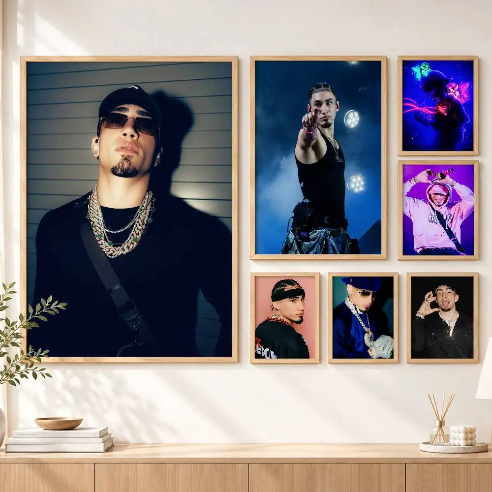 Singer O-Omar Courtz P-Por Si Custom HD Waterproof Self Adhesive Wall Art Poster