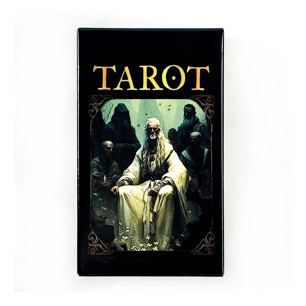 New TAROT Cards A 78pcs Deck Mysterious Divination Tarot Cards,Durable & Portable, Perfect For Spiritual Guidance & Collectors