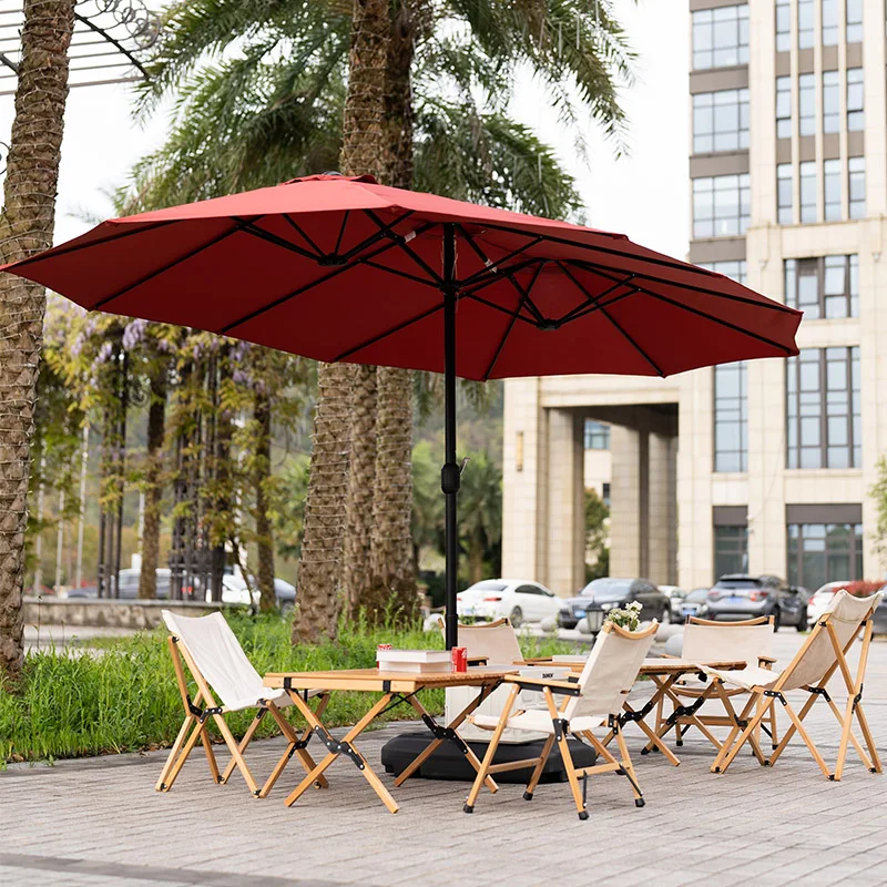 Umbrellas, yard garden courtyard umbrellas, middle pillars, Roman umbrellas, outdoor camping sun umbrellas