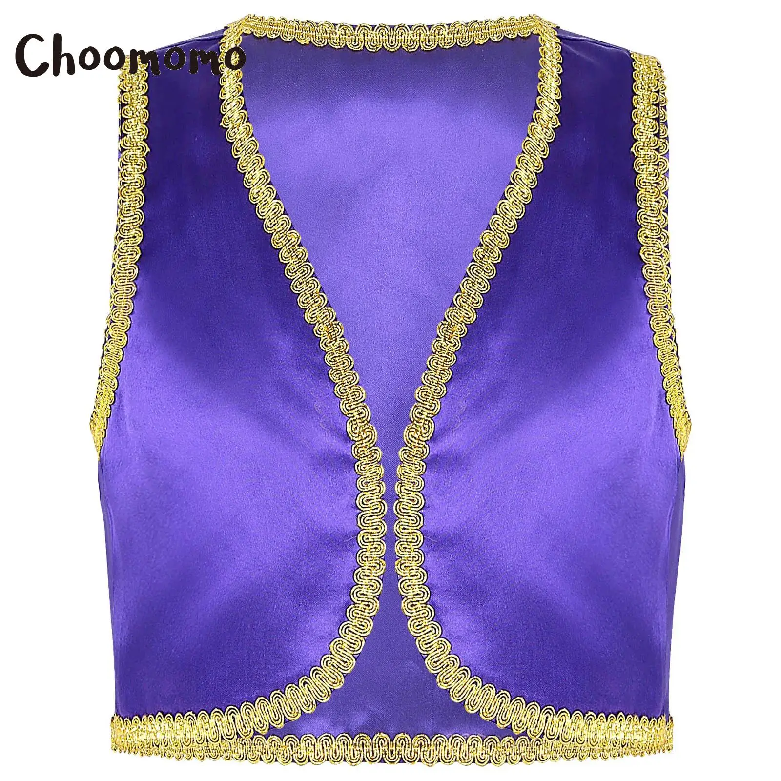 

Kids Boys Arabian Prince Costume Fairy Tale Character Halloween Themed Party Cosplay Role Playing Adventure Fancy Dress Up