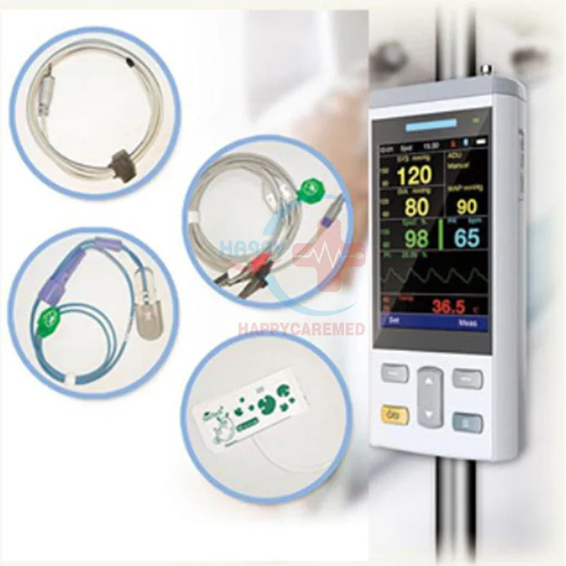 HC-R001A Veterinary Handheld Portable Monitors Pressure Veterinary Pet Pressure Animal Monitor Multiparametro Vet