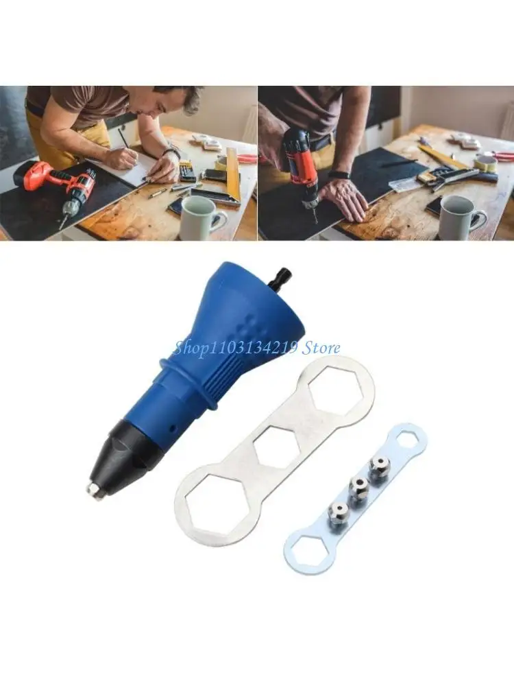 N5KC High Strength Electric Rivet Nut Drill Adapter for Factory Work Carpentry