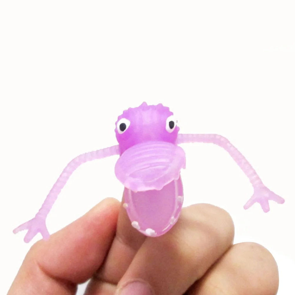 

12Pcs Big Plastic Dinosaur Finger Puppets Kids Party Decorations Storytelling Props Rewards Fun Animals Finger Puppets