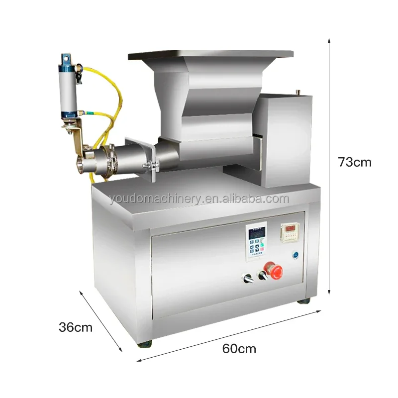 Small Pneumatic Bread Dough Ball Mking Machine Pizza Dough Divider Cuttre Machine Pita Dough Cutting and Rounder Machine