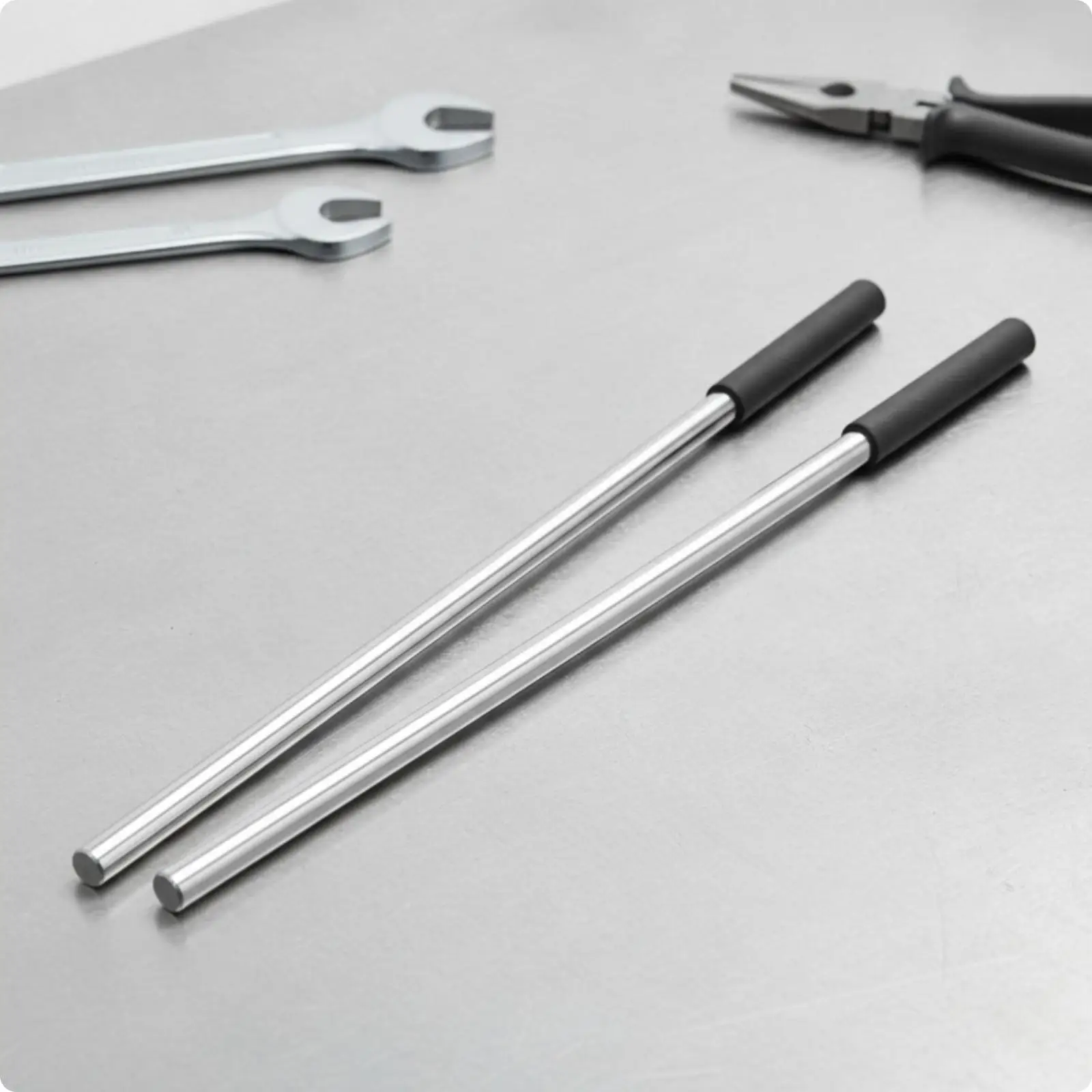 Professional Garage Door Winding Bar for Spring Tension Adjustment with Rubber Handle for Safety