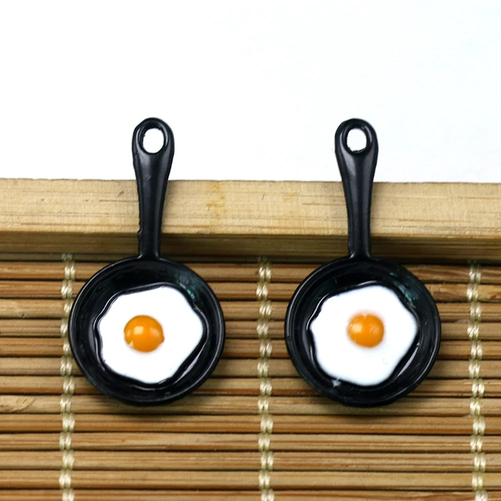 

10 шт., сковорода, подвески из сплава, подвески, аксессуары для изготовления ювелирных изделий, ожерелье, браслет, серьги, подарок «сделай сам», черный кулон из сплава, подвеска