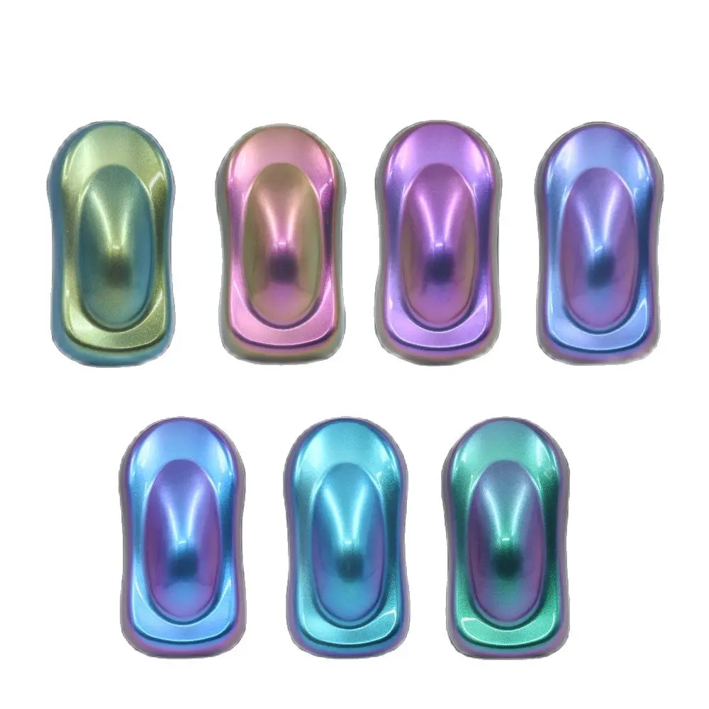 Poudre de peinture acrylique caméléon pour voiture, pigments de revêtement, peinture automobile, décoration, artisanat d'art, fournitures de peinture à ongles, 10g