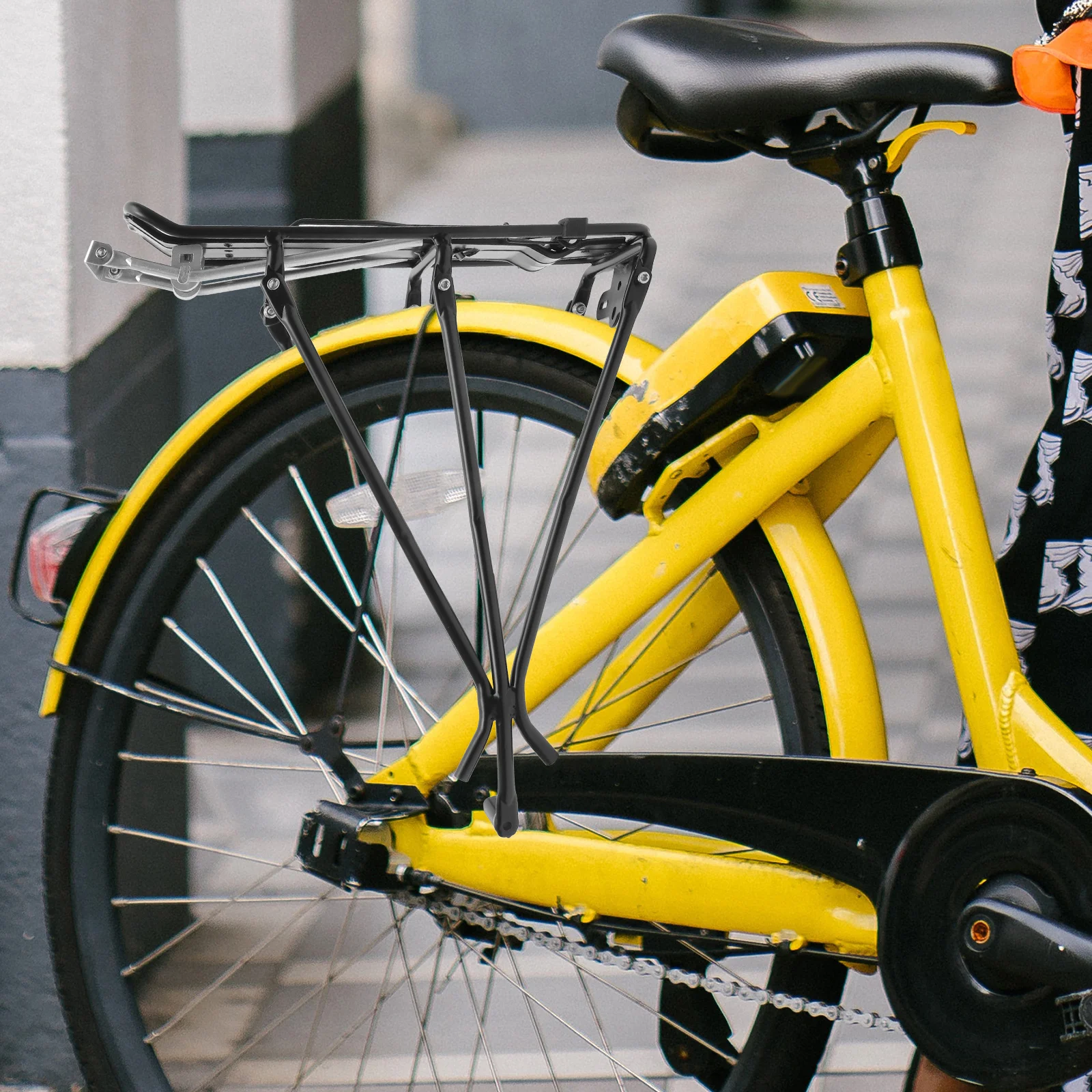 

Carrier Rack Premium Material Durable Long Lasting Use Road Mountain Bikes Touring Carrier Easy Transportation