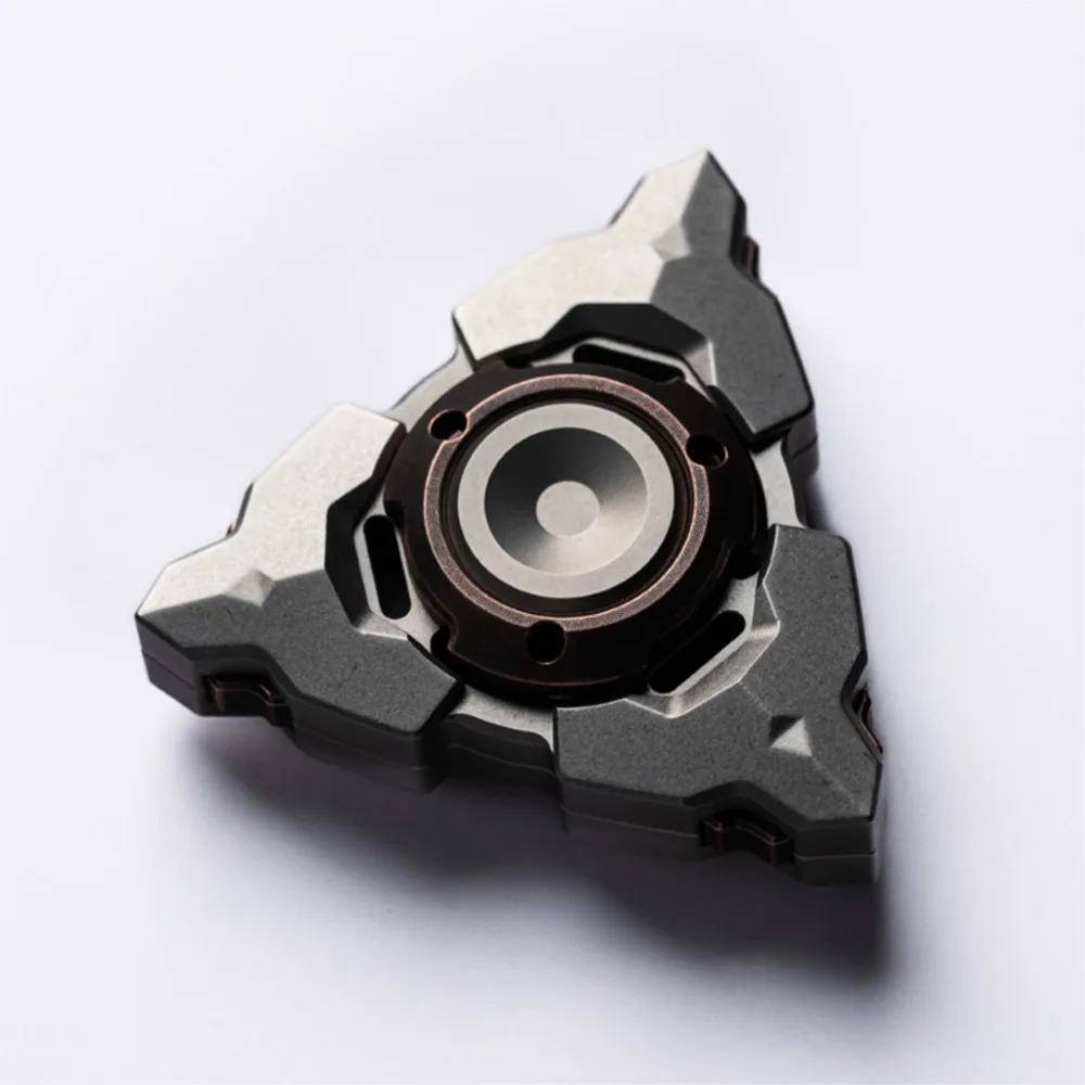 WANWU-spinner EDC en métal avec structure d'attraction magnétique, type armure fendue