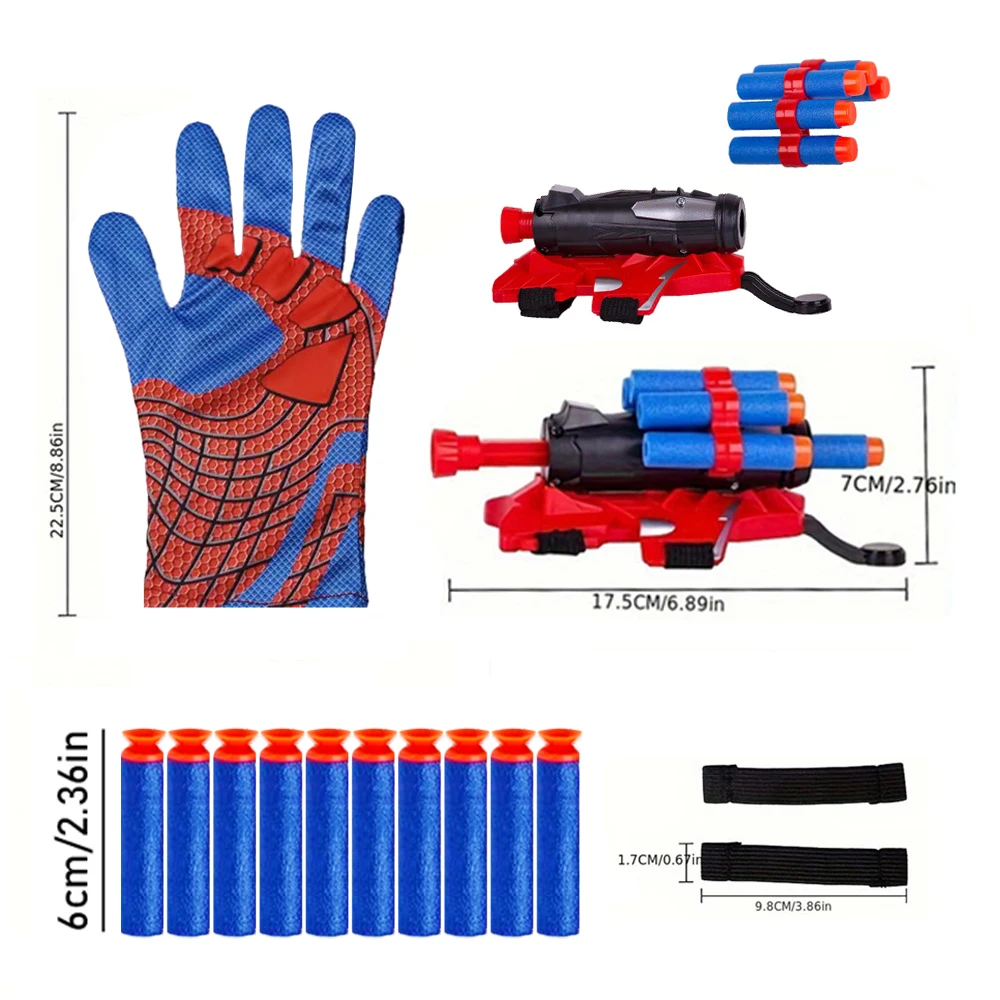 24-delige Hero Foam schietspeelgoedset, buitenschietspeelgoedpistool voor jongens, kindercadeau, verjaardagscadeau, vakantiecadeau, feestcadeau