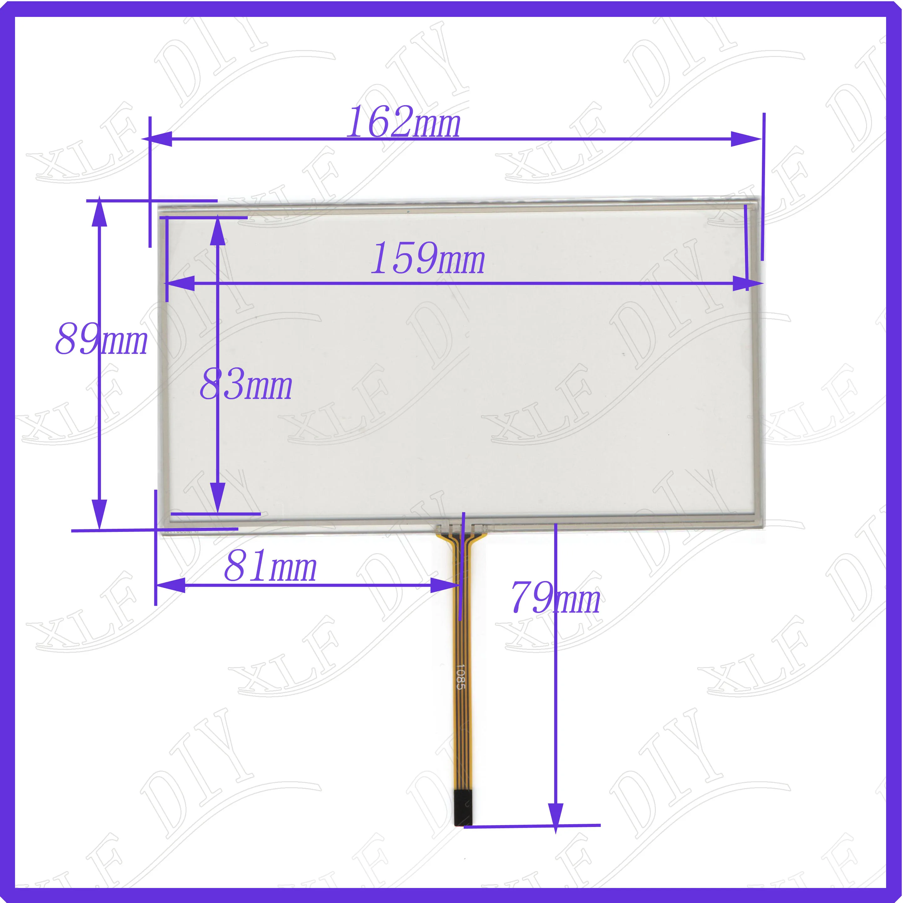 For Kenwood DDX8022BT 162mm*89mm 4Wire Resistive TouchScreen Panel Digitizer 162*89 This Is Compatible