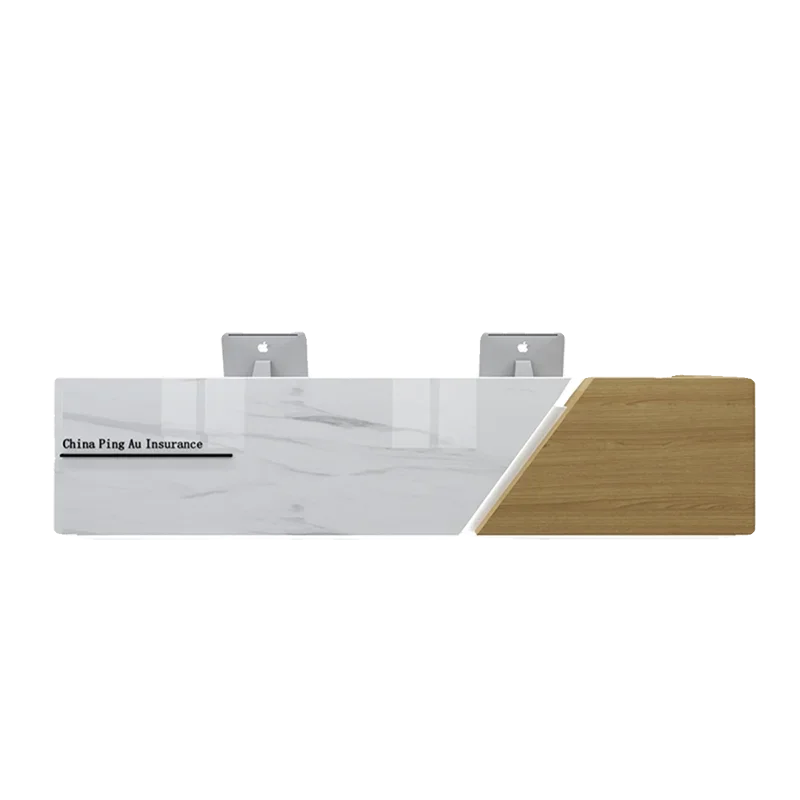 

White Church Pulpit Front Desk Lectern Restaurant Tables Register Bar Shop Counter Receptionist Hair Salon Bureau Furniture