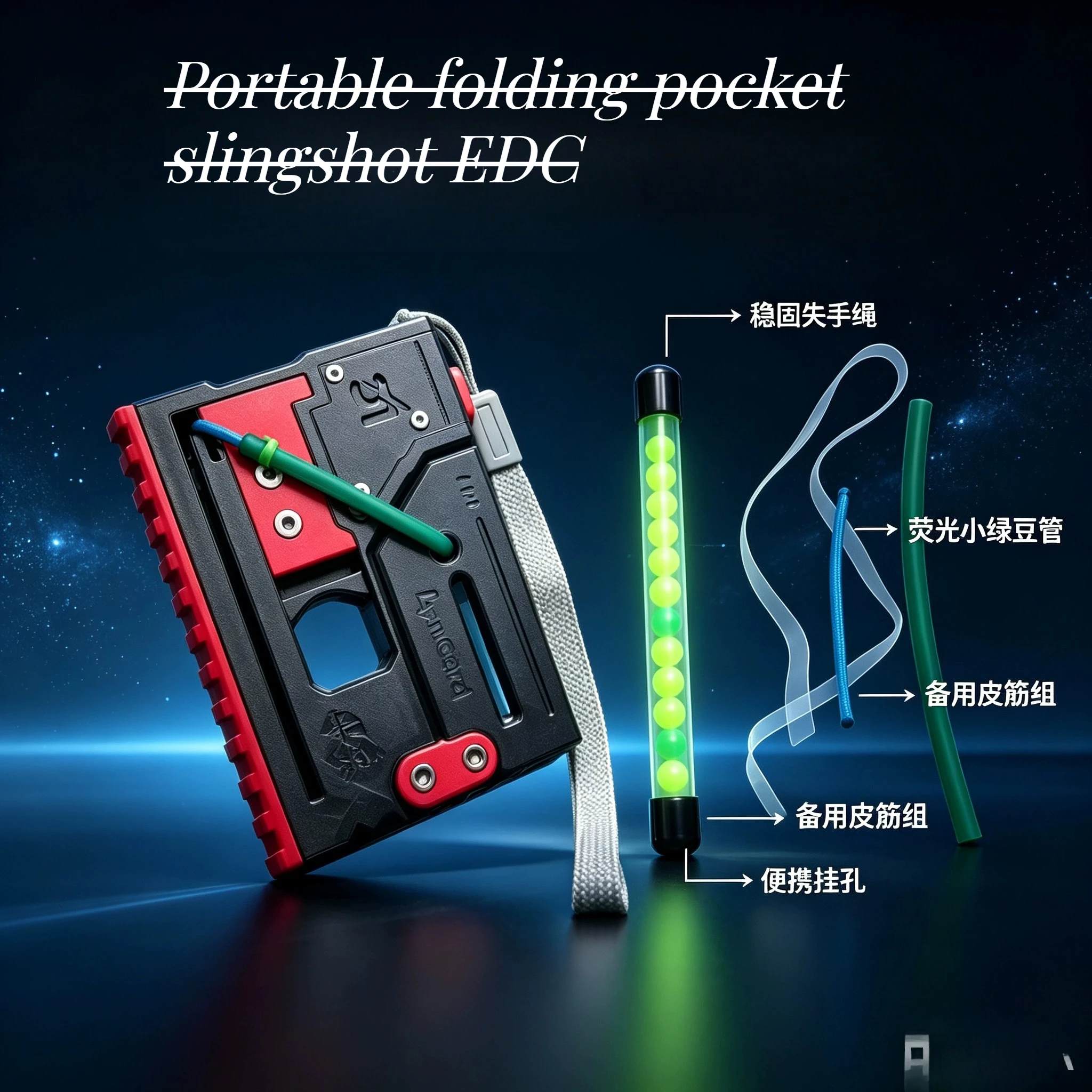 New Folding Portable Creative Outdoor Camping, Competitive and Entertainment High-precision Tool
