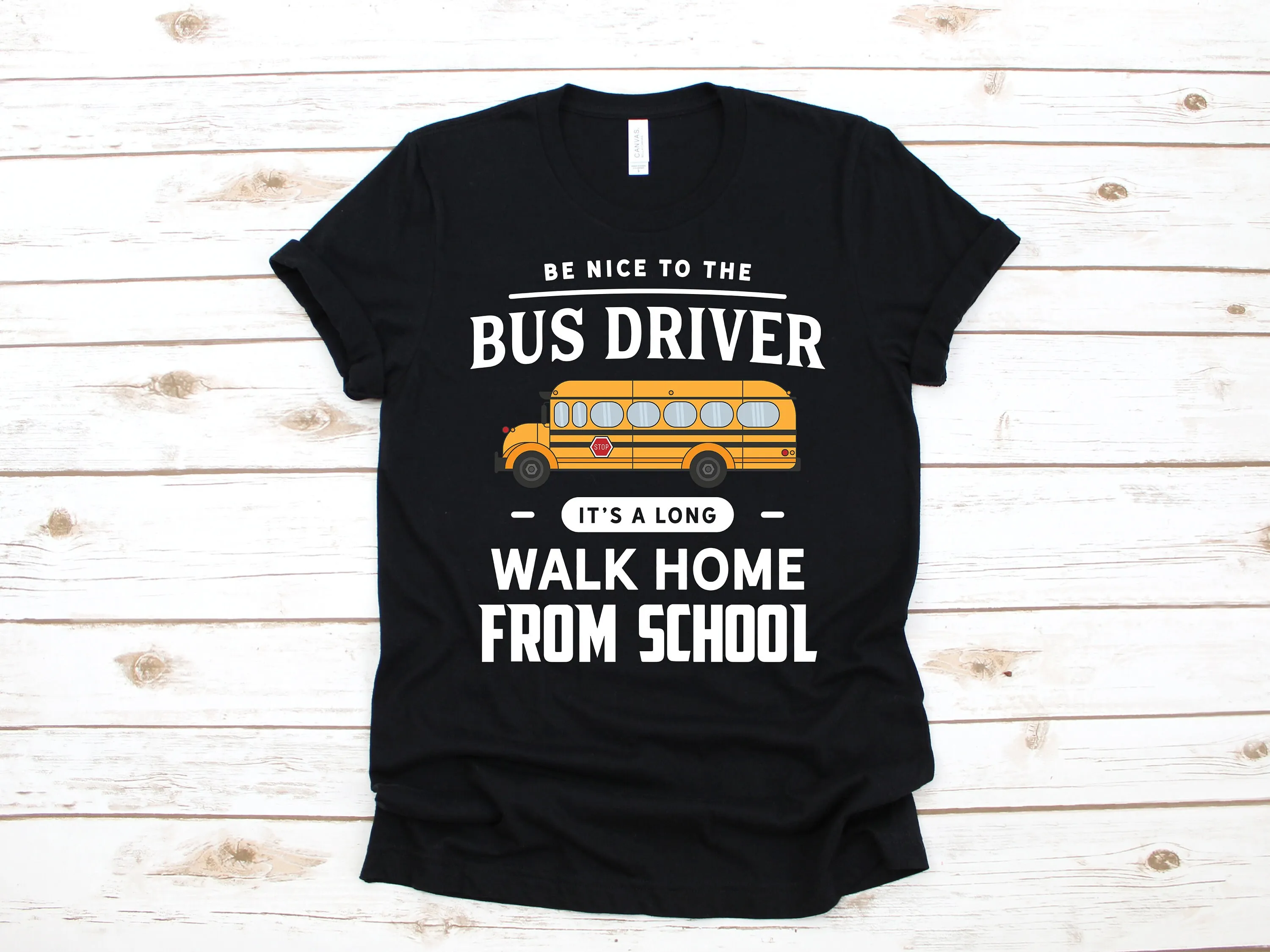 Funny School Bus Driver T Shirt SweaT Long Sleeve Child Apparel