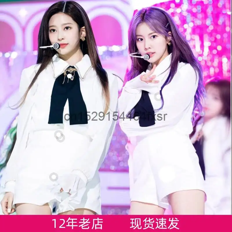 

Same Girl Group's New Korean Style Singing Costume, Female Jazz Dance, Korean Stage Performance Set, Performance Costume