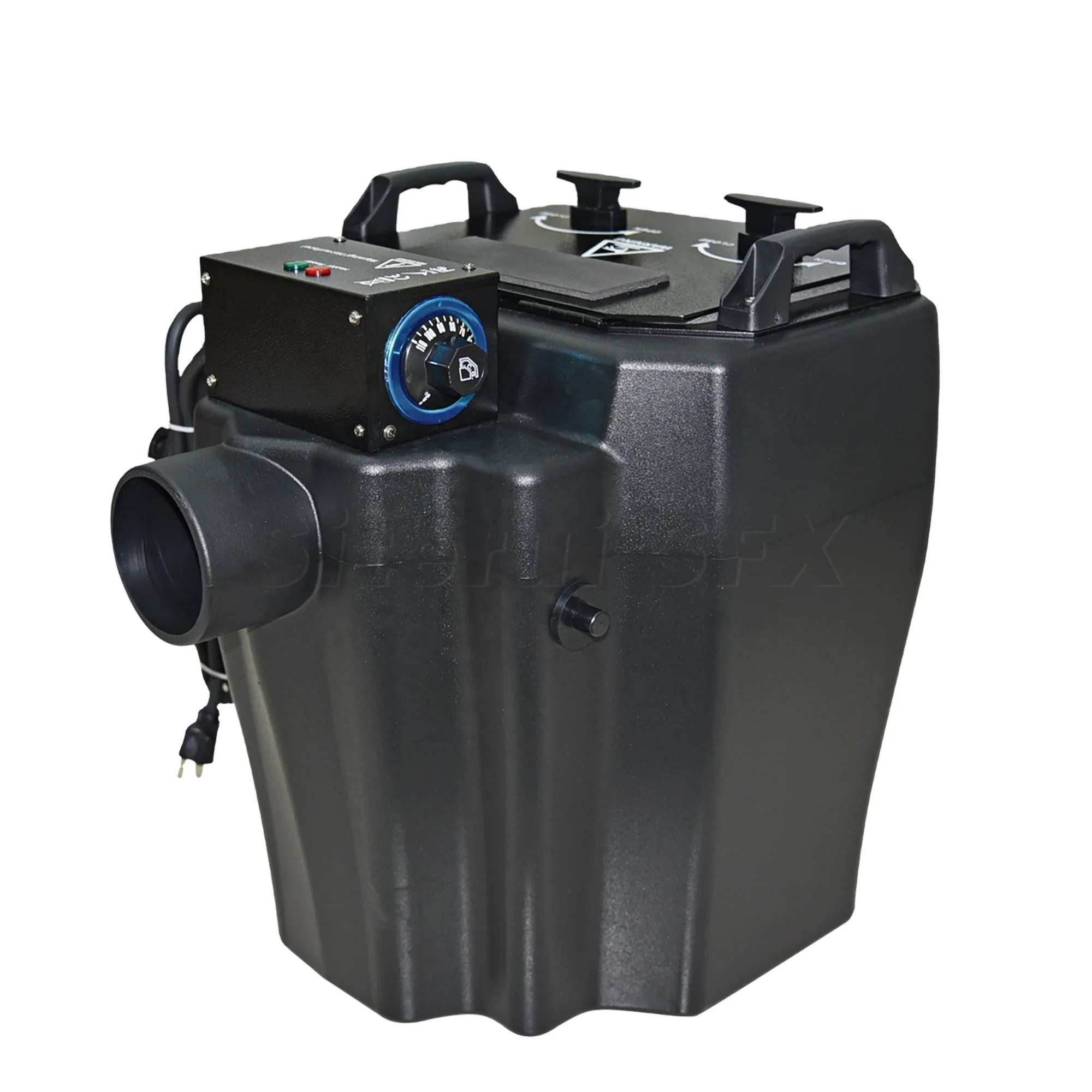 SITERUI 6000W dry ice machine low fog machine with persistent and heavy  low smoke for wedding and stage performances