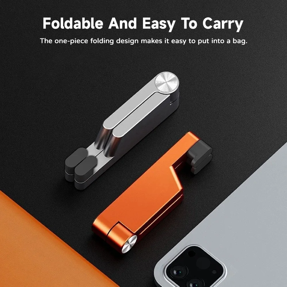 Foldable Mobile Phone Holder Portable Desktop Tablet Holder Universal Lazy Smartphone Bracket For iPhone Samsung Xiaomi Huawei