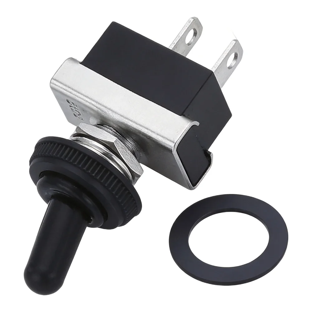 Electrical Wiring 12.2mm Toggle Switch 25A 12V Rating Easy Installation Outdoor Use For Electrical Applications