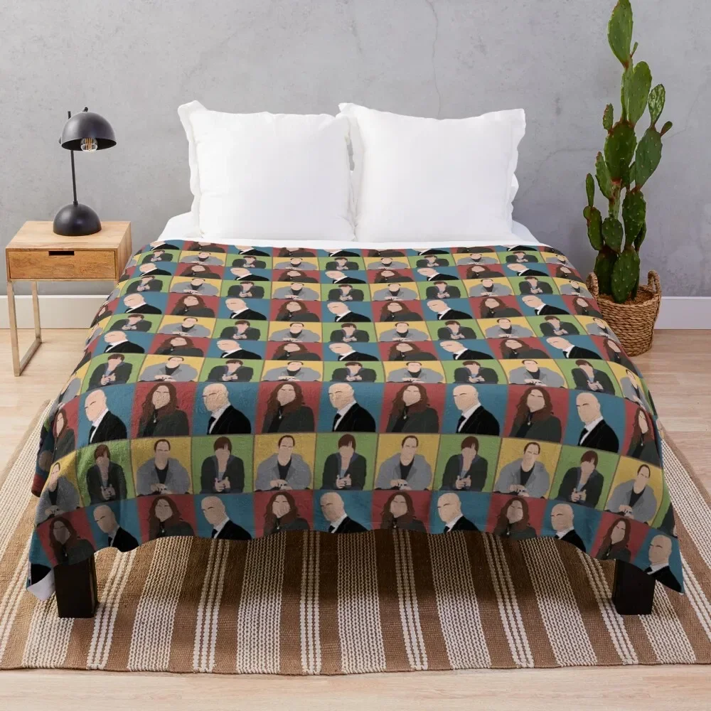 

Benson Stabler Pattern SVU Throw Blanket Soft Warm Blanket Gift for Grandparents