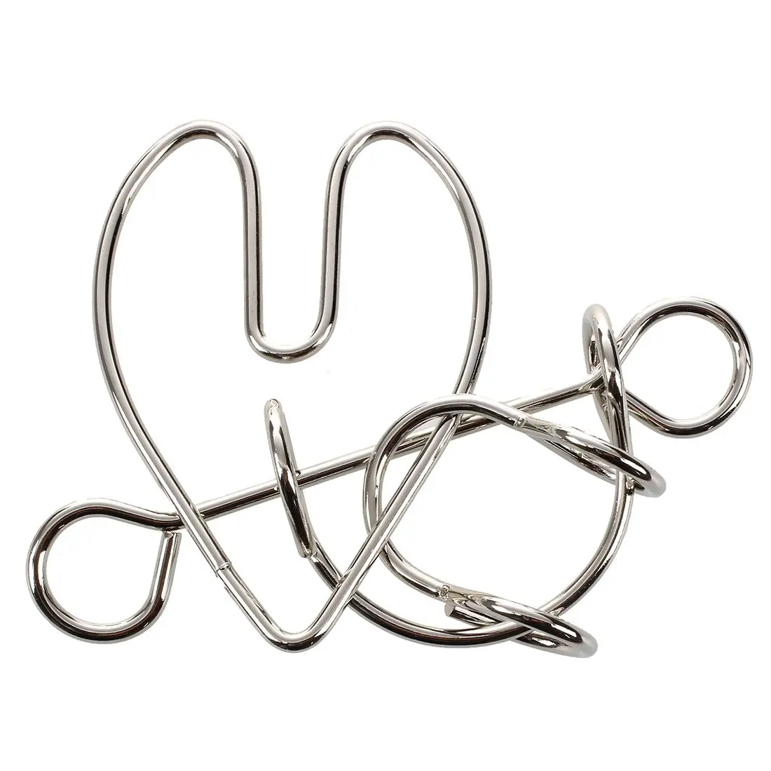 ГОРЯЧАЯ металлическая головоломка Heartbreak Wire Brain Teaser