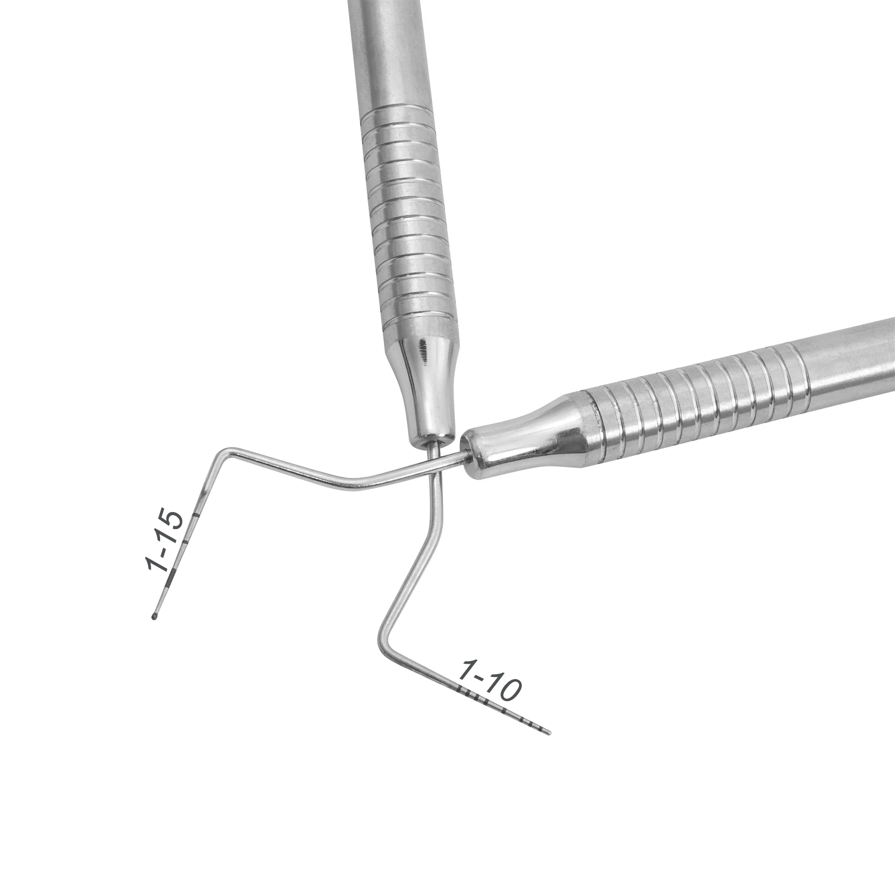 Dental Periodontal Probe with Scale 1-10 1-15 Stainless Steel Explorer Probe Instrument Dentist Teeth Clean Hygiene Tools