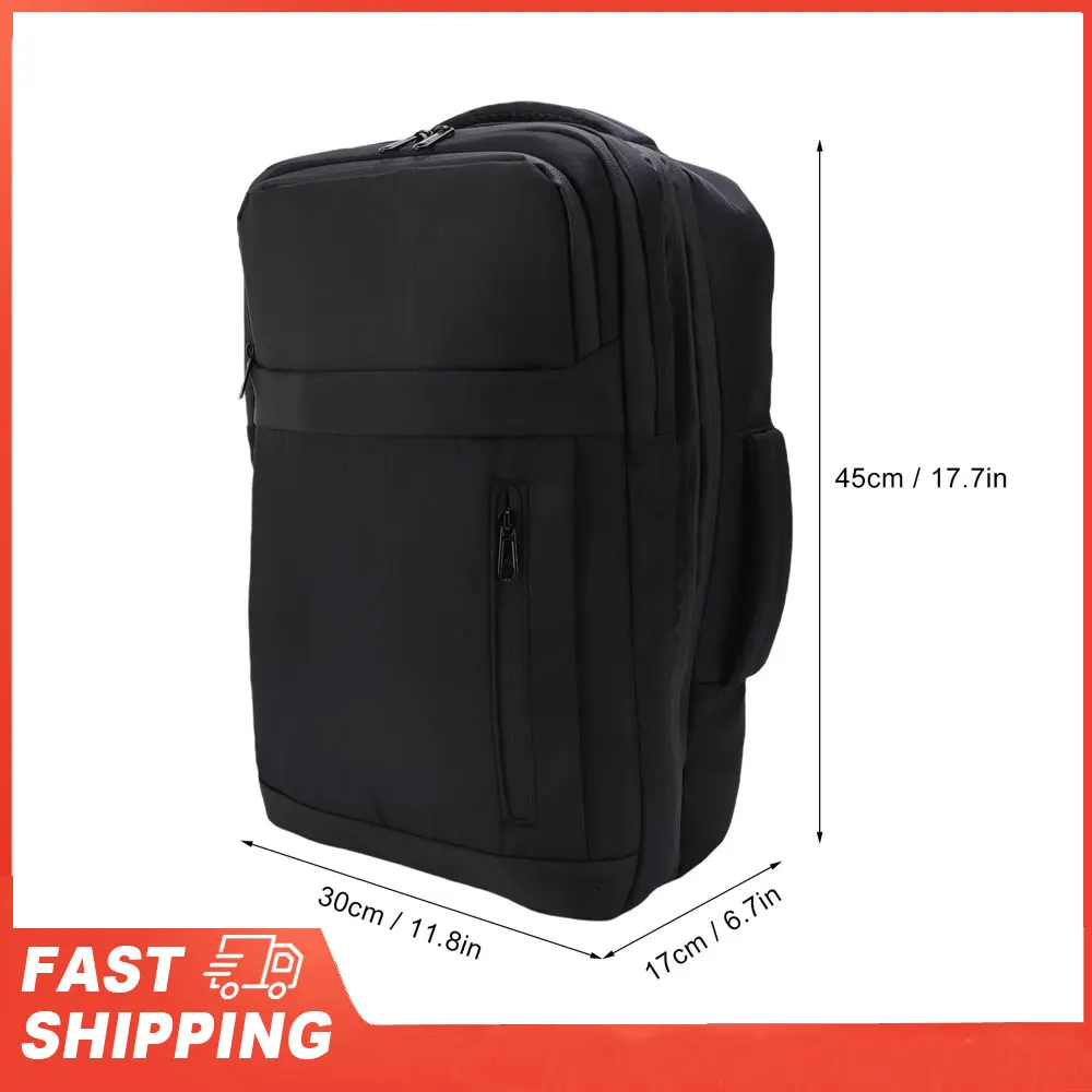 حقيبة ظهر مفرغة مع حقيبة ظهر مضغوطة للسفر، حقيبة ظهر سعة 36 لتر مع ختم مفرغ ومضادة للسرقة وقابلة للتخزين