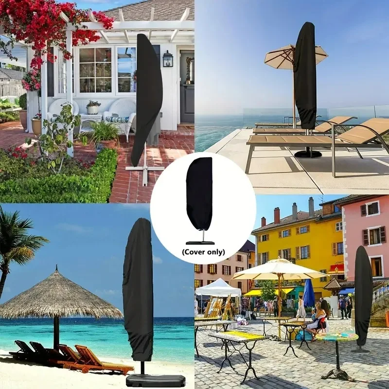 غطاء مظلة خارجي مقاوم للماء شديد التحمل مع سحاب إغلاق #1